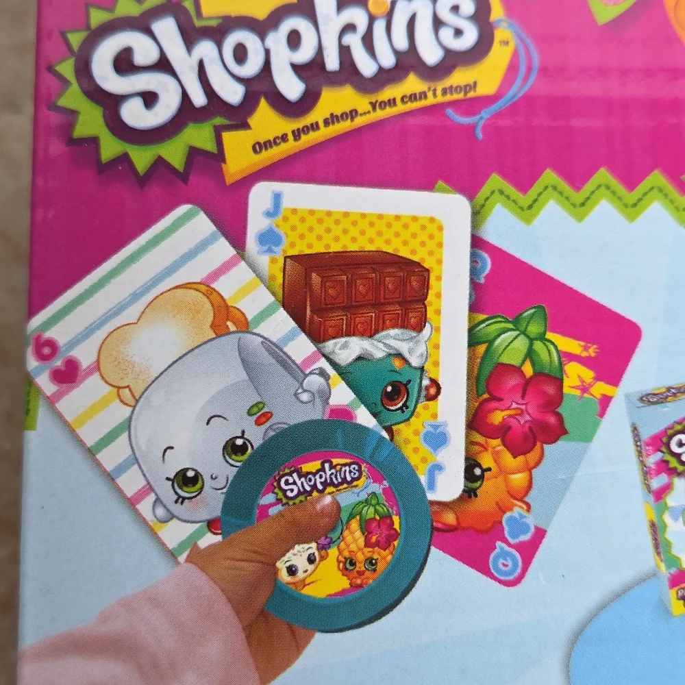 Shopkins Playing Cards Games Superset NWT